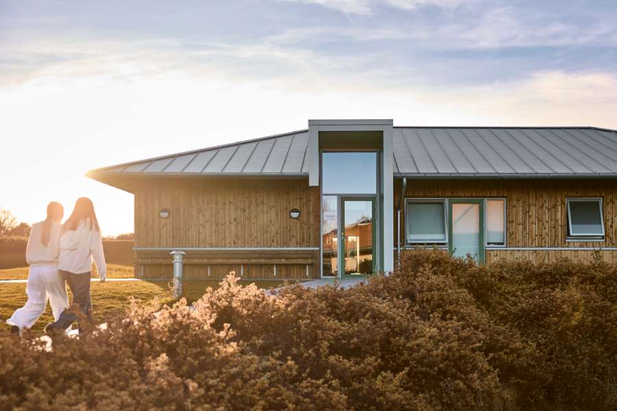 Modern roofing solution completes boarding school, Rågelund Efterskole, Rågelundvej 179, 5240 Odense NØ